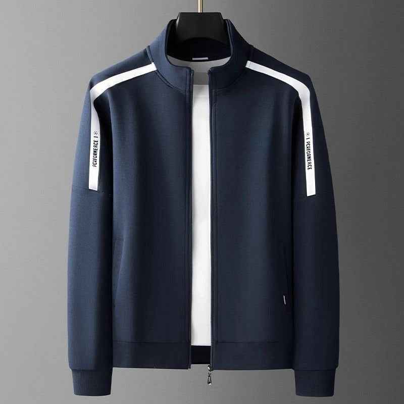 Tracksuit Set Tailored Fit Royal Navy Deep Black Two-Piece