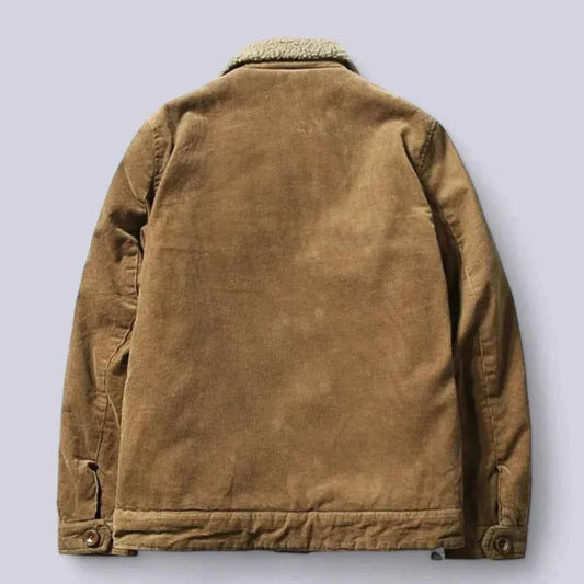 Men's Sherpa-Lined Overcoat