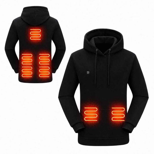 Women's Relaxed Fit Hooded Drawstring Kangaroo Pocket Pullover