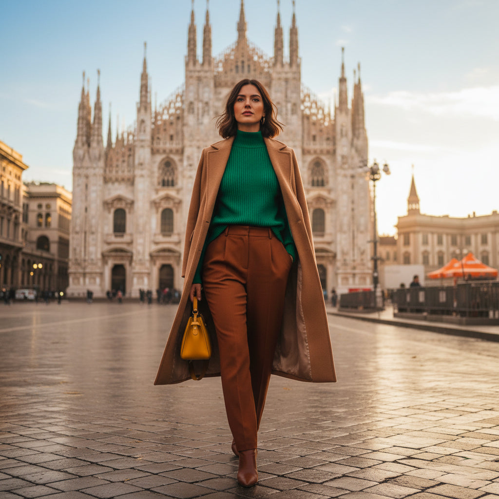 The Duomo, Fashion, and You: Autumn Elegance in Milan