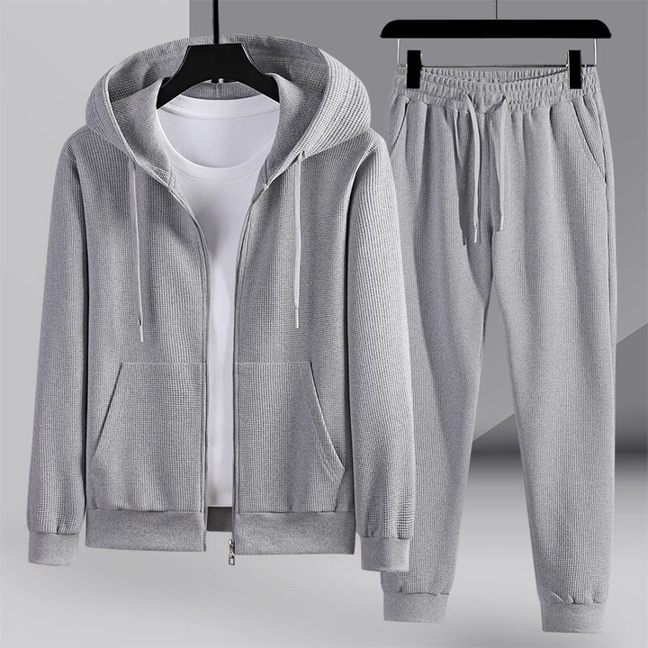 Cozy Waffle-Knit Loungewear Set