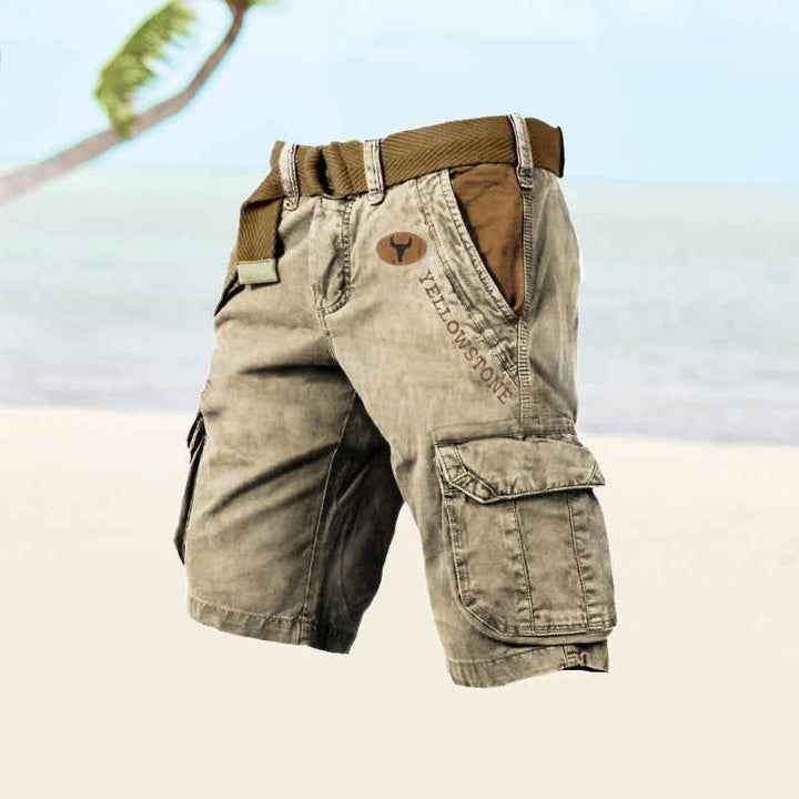 Logan | Versatile Cargo Shorts for Comfort and Style Khaki