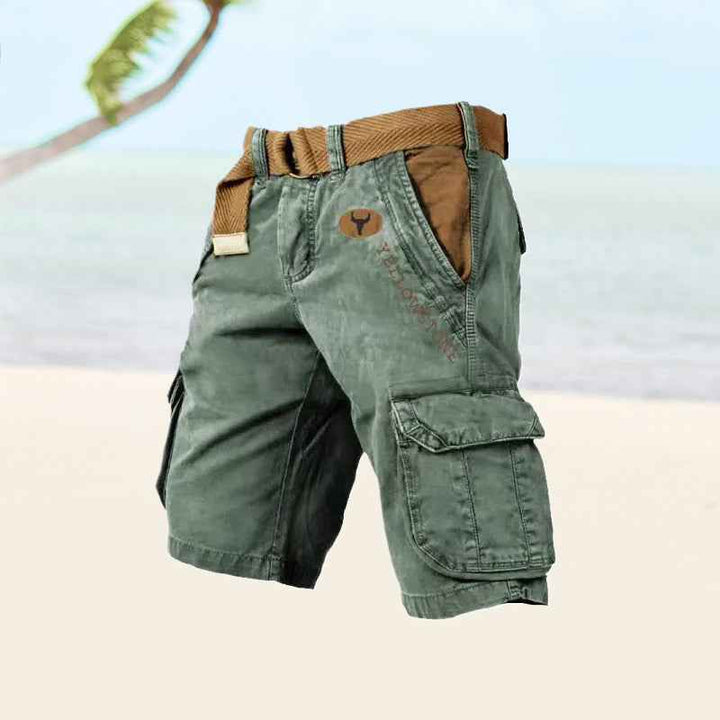 Logan | Versatile Cargo Shorts for Comfort and Style Green