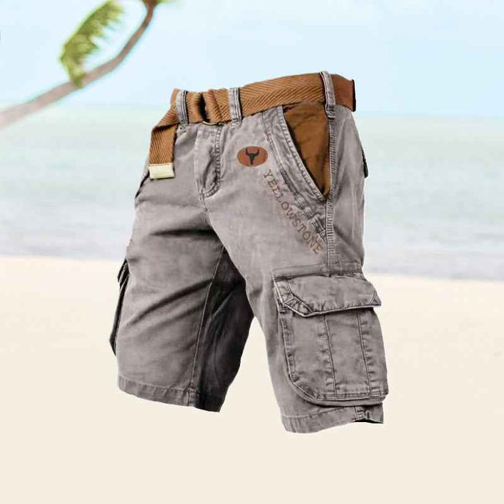 Logan | Versatile Cargo Shorts for Comfort and Style Gray