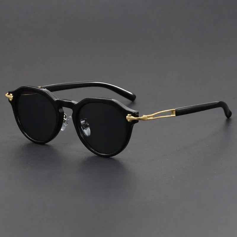 Chic Round Sunglasses for Stylish Looks Black