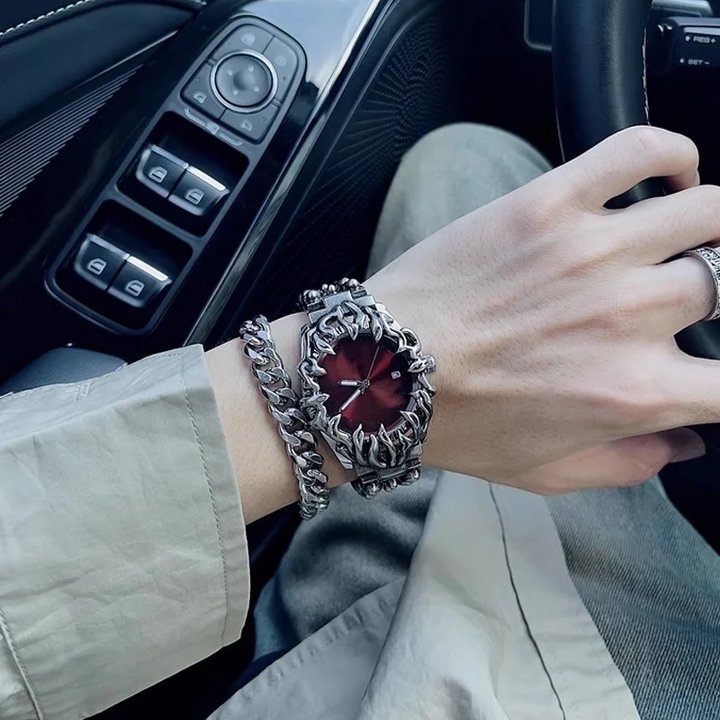 Molten Lava Style Watch