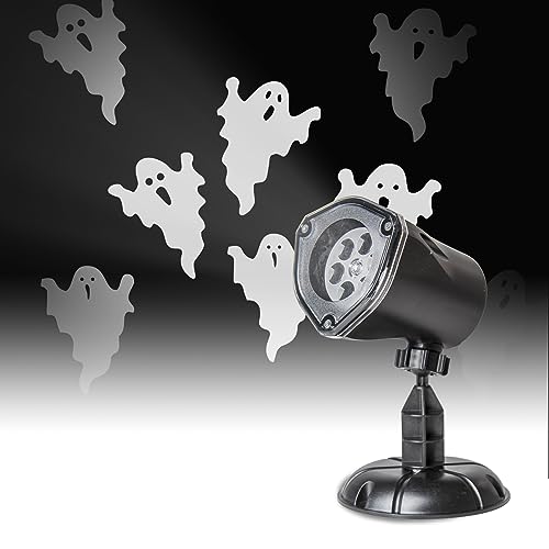 Halloween's Ghost Projector with 360-Degree Rotation and Tilt