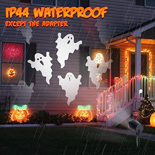 Halloween's Ghost Projector with 360-Degree Rotation and Tilt