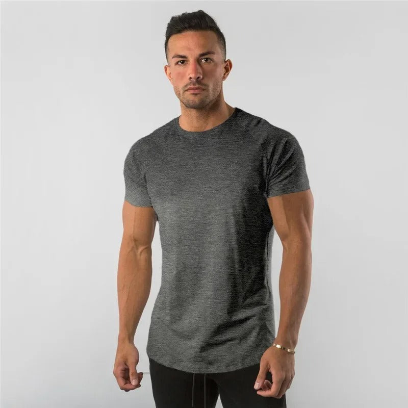 Men's Premium Muscle Fit T-Shirt Dark Gray