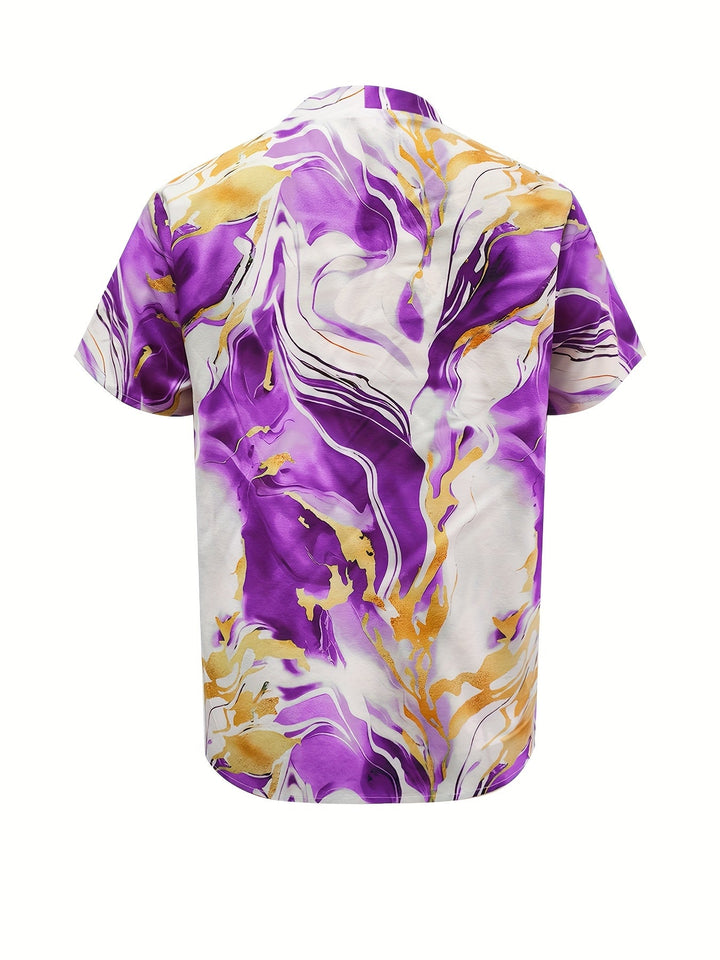Women's Artful Swirl-Print Blouse