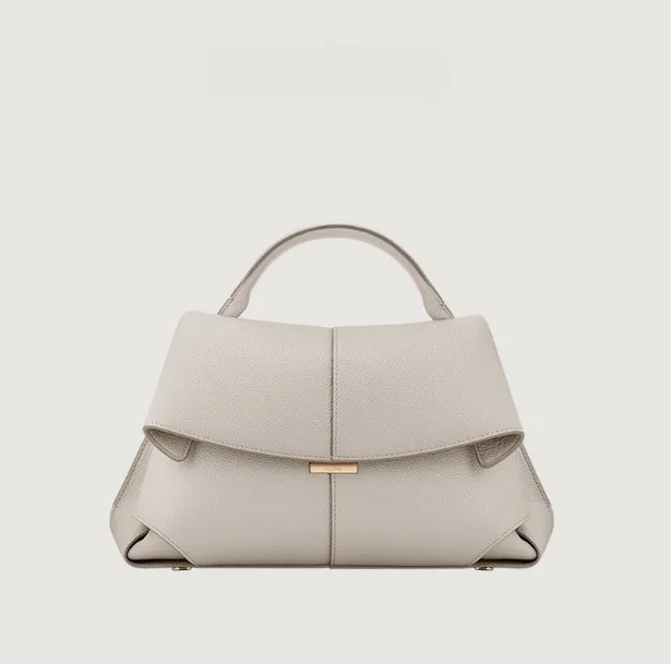 Versatile Two-Way Handbag for Stylish Convenience White