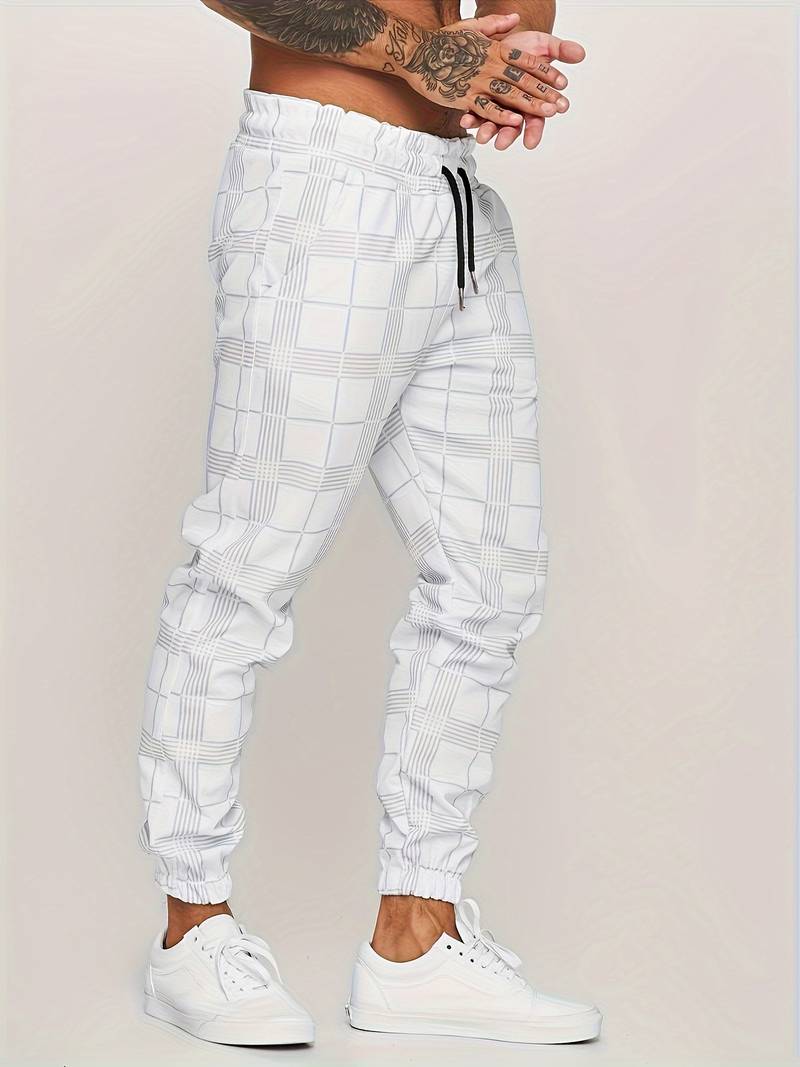 Men's Jogger Pants Modern Fit Fabric Blend