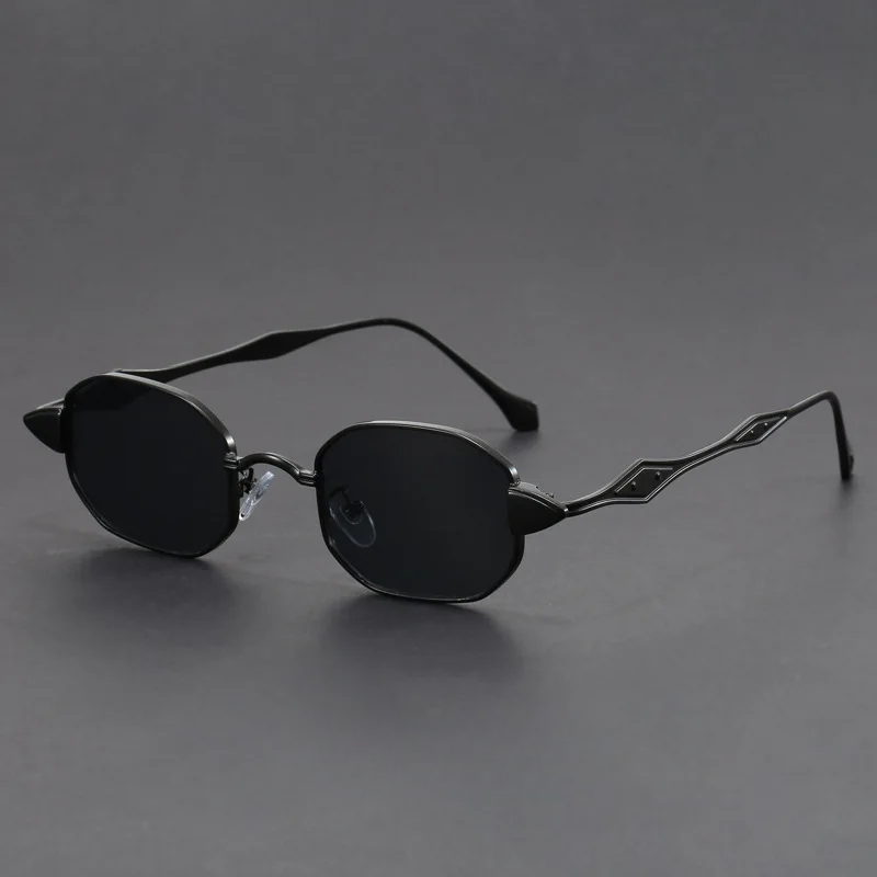 Futuristic Cyberpunk Sunglasses Black