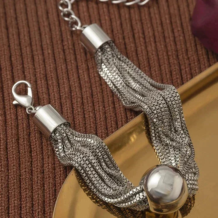 Joa | Women's Elegant Necklace with Shiny Ball