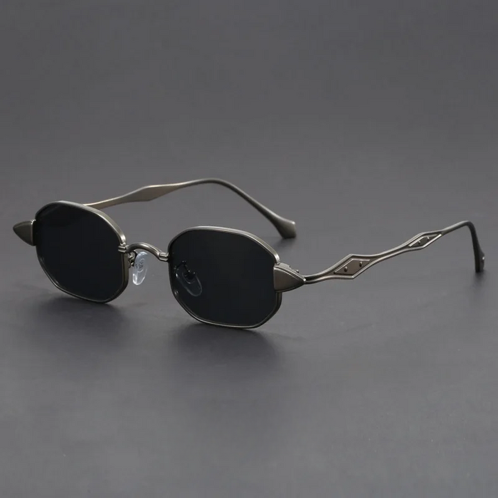 Futuristic Cyberpunk Sunglasses Gray