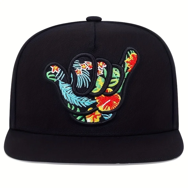 Relaxed Aloha Cap with Hang Loose Design