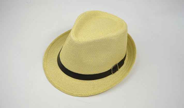 Men's Trendy Summer Straw Hat for Outdoor Adventures and Sun Protection