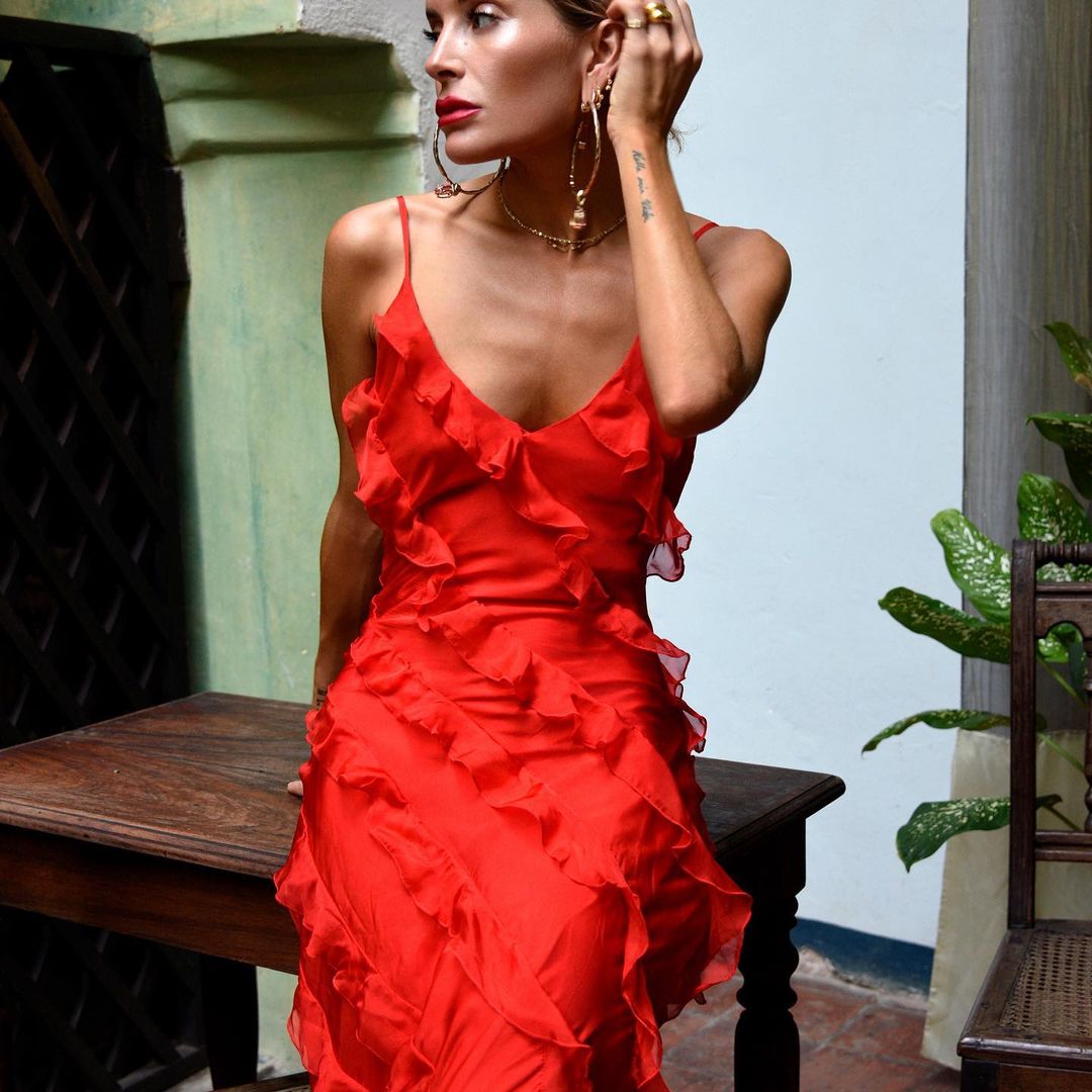 Tullia | Elegant Ruffle Dress for Women – Perfect Summer Outfit