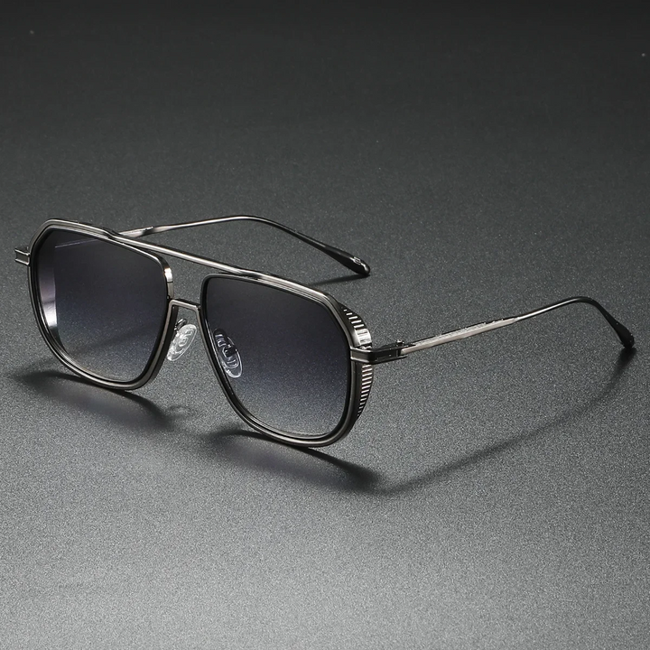Stylish Mykonos-Inspired Sunglasses Black Gray