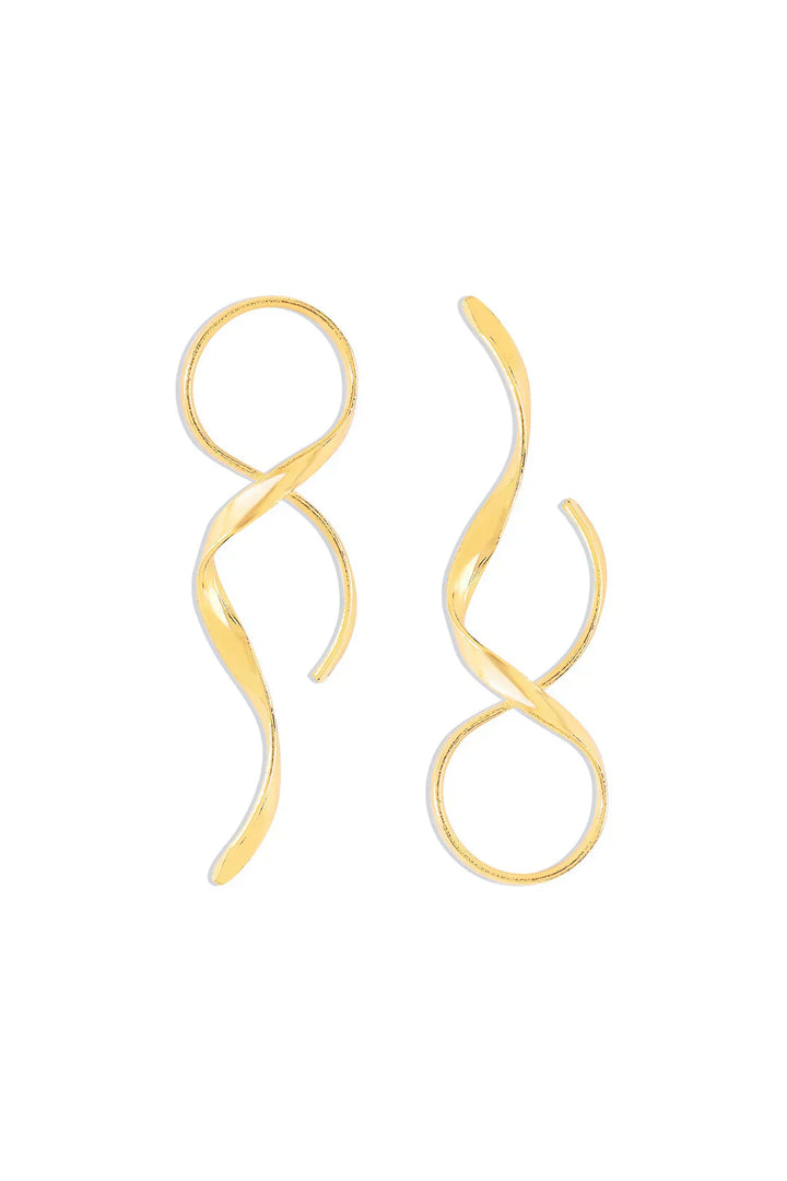 Eda | Women's Elegant Stainless Steel Teardrop Earrings