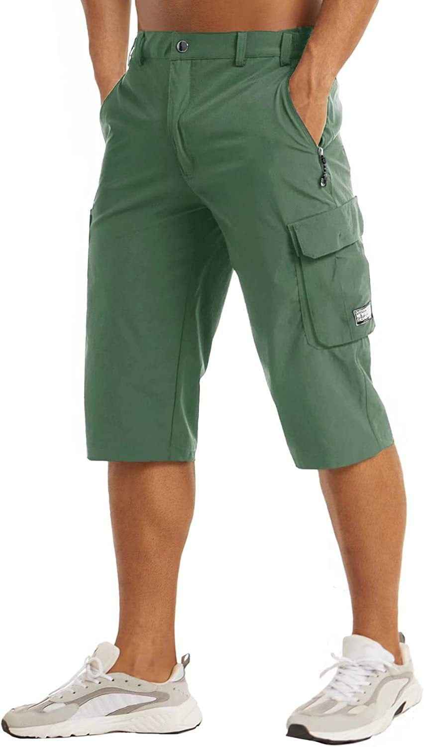 Roland | Versatile Cargo Shorts for Men - Stylish and Comfortable Green