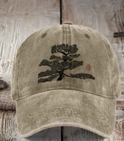 Unisex Baseball Cap for Effortless Style and Everyday Adventures Tree khaki