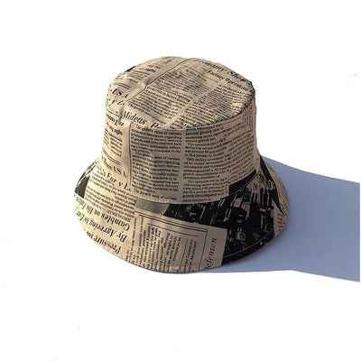Japanese street hats on both sides Khaki