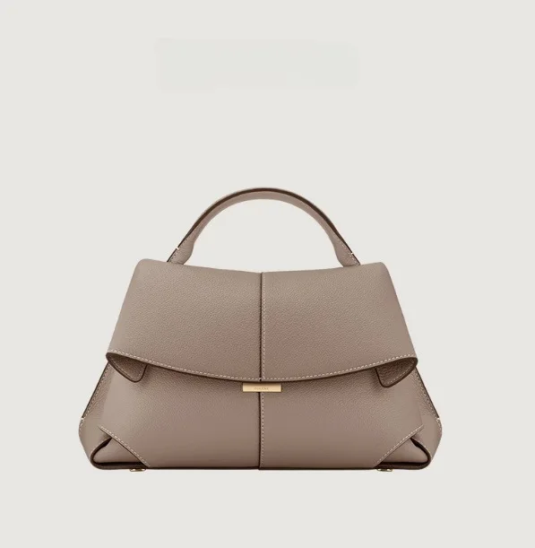 Versatile Two-Way Handbag for Stylish Convenience Gray