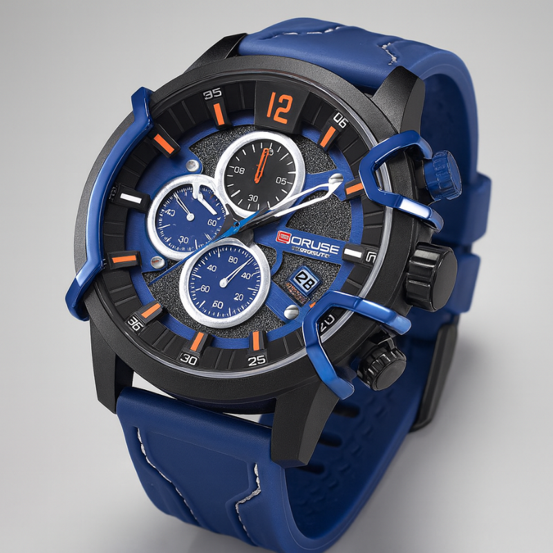 Chronomaster Helios Timepiece Blue