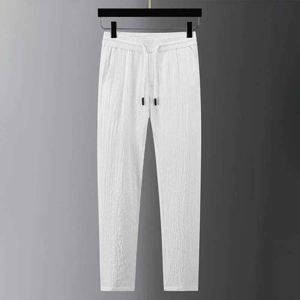 Men's Striped Pleat Blazer Suit