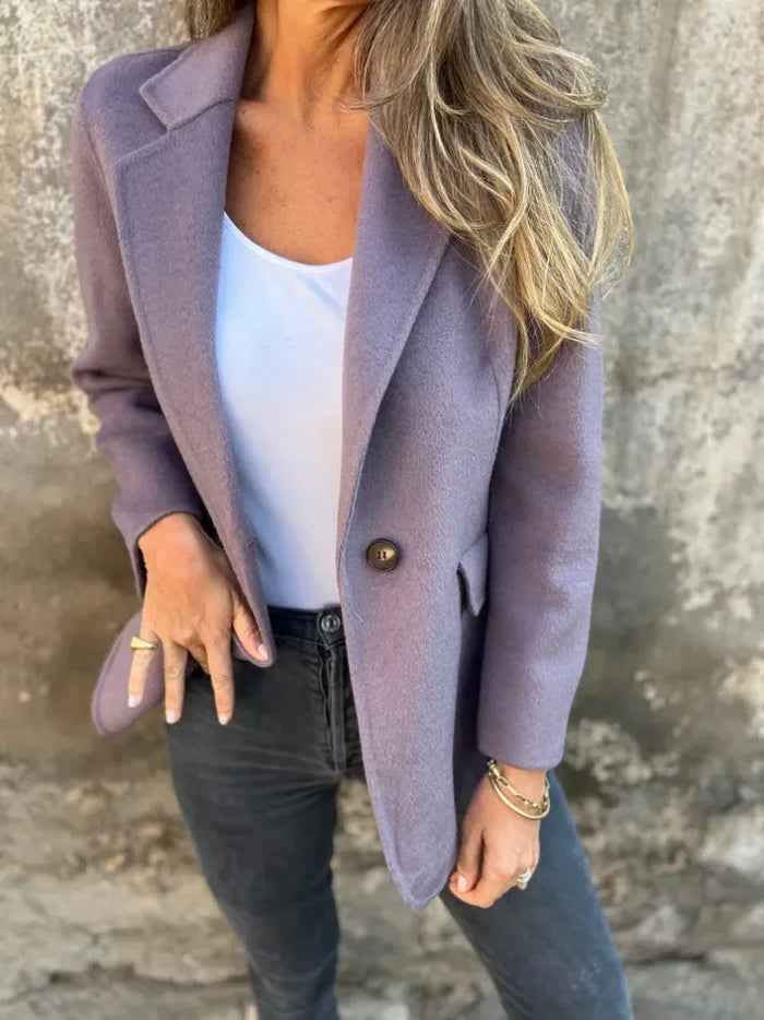 Women's Winter Blazer - Stylish & Warm Outerwear