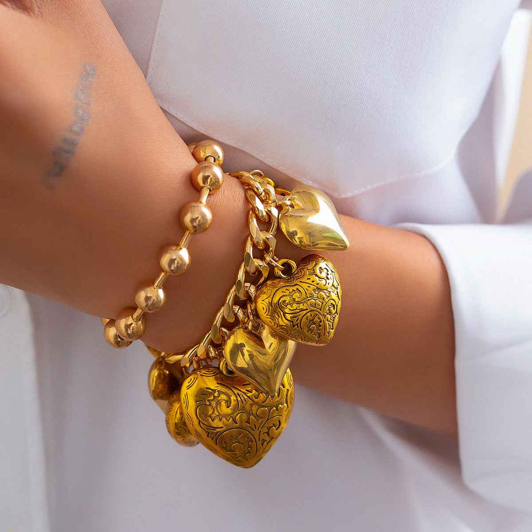 Classic Heart Jewelry Set