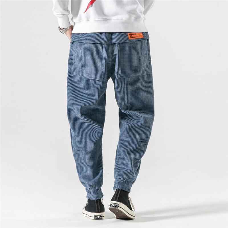 Men's Relaxed Fit Comfortable Corduroy Pants