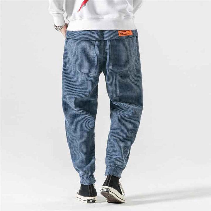 Men's Relaxed Fit Comfortable Corduroy Pants