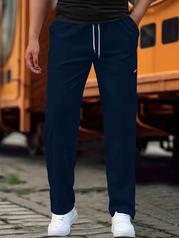 Men's Comfortable & Stylish Jogging Pants for Everyday Wear Dark blue