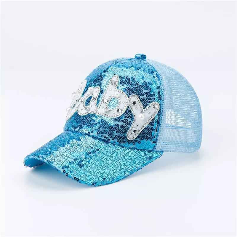 Men's & Women's Sequin Baseball Caps - Stylish Sunscreen Protection for All-Day Adventures SET1