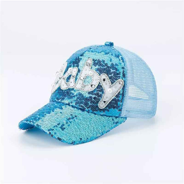 Men's & Women's Sequin Baseball Caps - Stylish Sunscreen Protection for All-Day Adventures SET1
