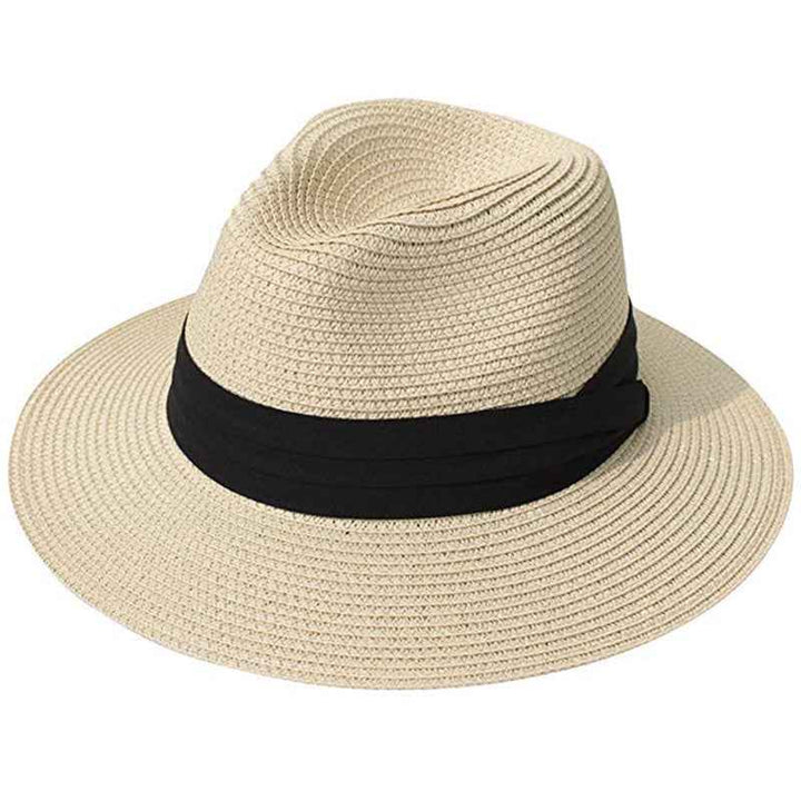 Casual All-match Sun Hat Foldable Sun Hat Beige