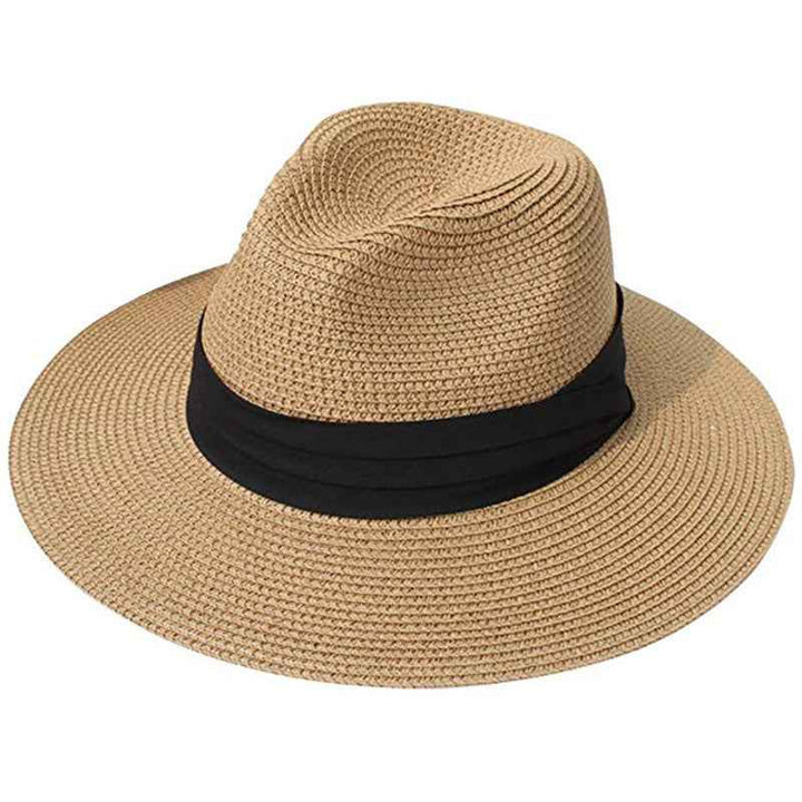 Casual All-match Sun Hat Foldable Sun Hat Khaki