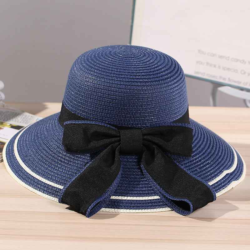 Women s Sun Protection Hat Big Brim Beach Hat Navy