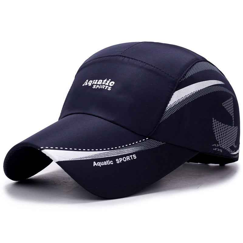 Couple Sports Caps for Active Adventures – Perfect for Outdoor Activities Together Navy Blue