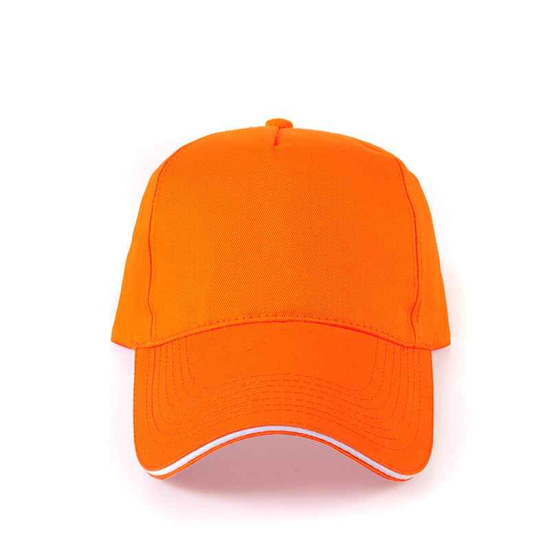 Custom Embroidery Baseball Caps for Men, Women &amp; Kids Orange