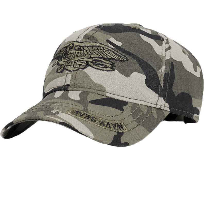 Embroidered Baseball Caps for Men - Elevate Your Style and Show Your Team Spirit Camouflage M