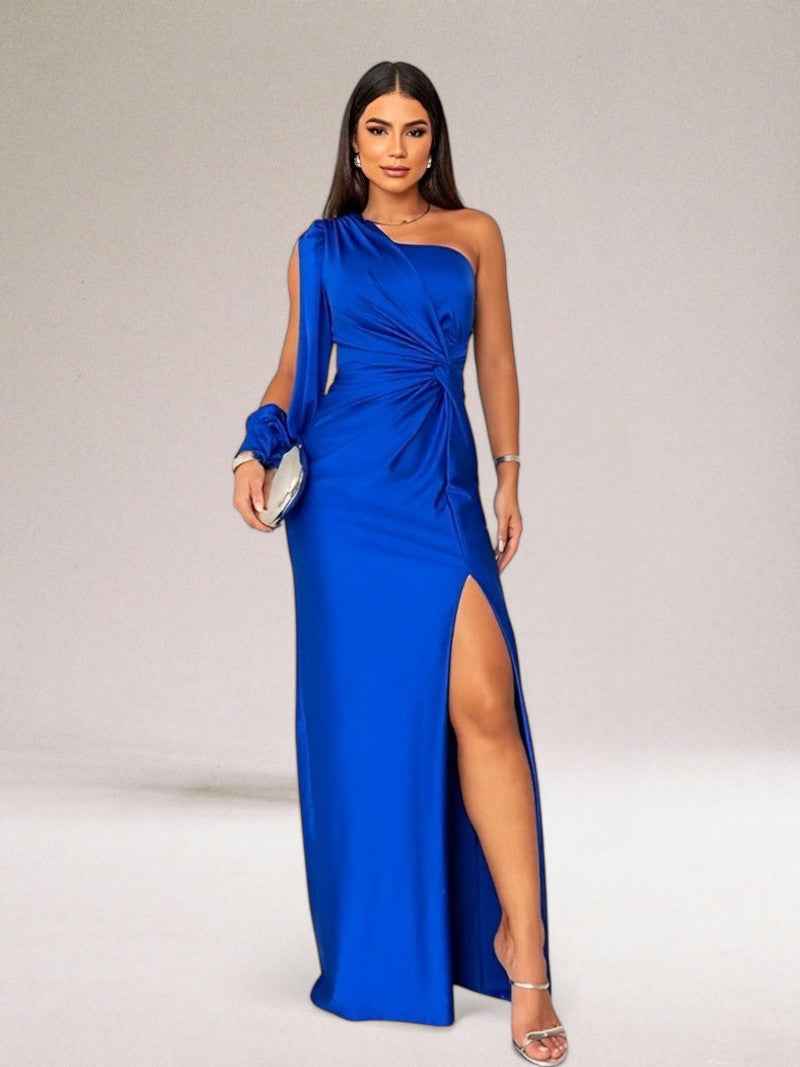 Costanza | Elegant Evening Dress for Special Occasions Royal Blue