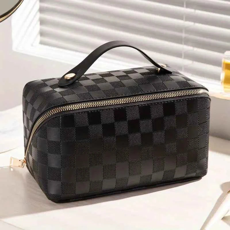 Chic Makeup Organizer Bag Black