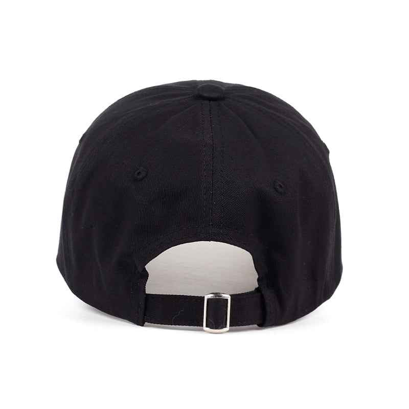 New Positive Vibes Cotton Embroidery Baseballcap Men Women