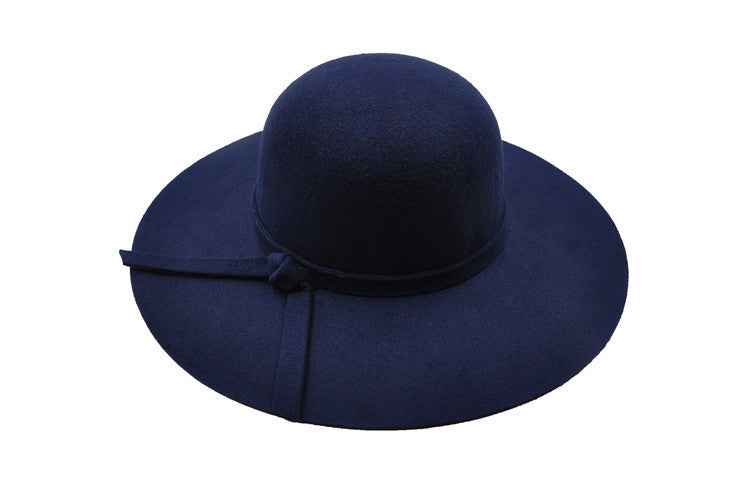 Jazz Hat for Women - Stylish Spring & Autumn Accessory, Perfect for Winter Outfits Tibetan blue