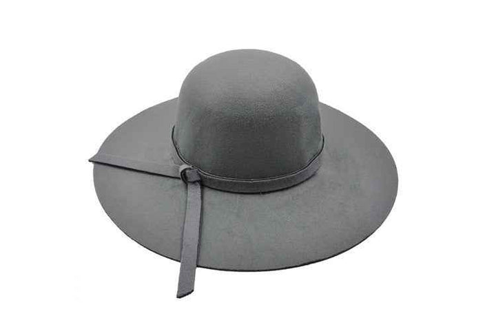 Jazz Hat for Women - Stylish Spring & Autumn Accessory, Perfect for Winter Outfits Grey