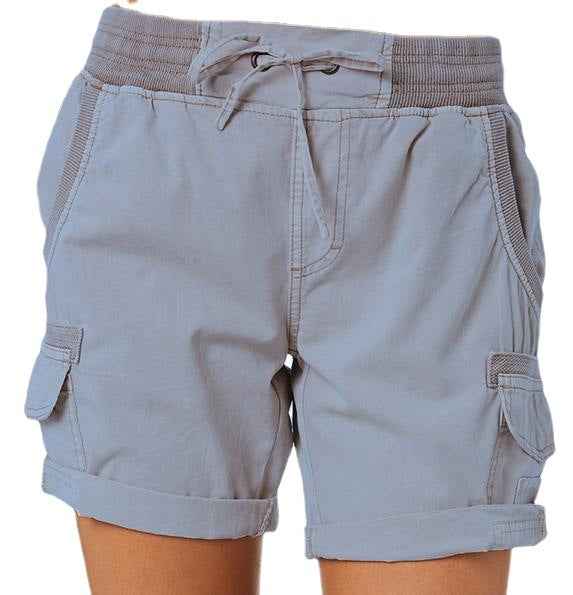 Women's Casual High-Waisted Utility Shorts