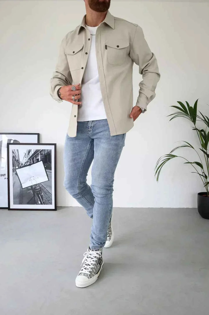 Men's Stylish Casual Overshirt